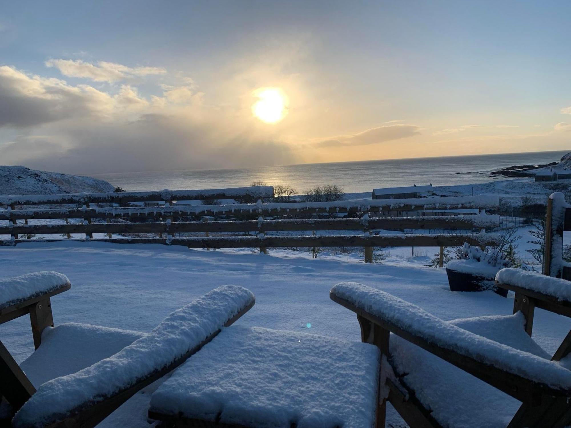 Camhanaich 'Half Light Of Dawn' Dunbeath Bagian luar foto